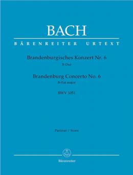 Concerto brandebourgeois No. 6 en si bémol majeur BWV 1051 
