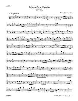 Magnificat en mi bémol majeur BWV 243a 