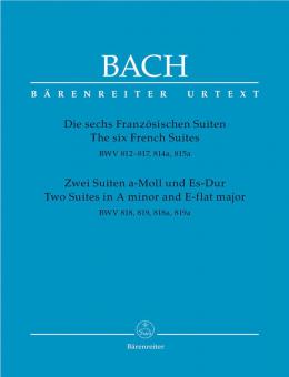 Six suites françaises, 2 suites en la mineur et mi bémol majeur BWV 812-819 Standard
