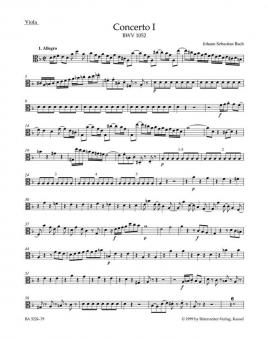 Concerto No. 1 en ré mineur BWV 1052 