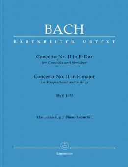 Concerto No. 2 en mi majeur BWV 1053 