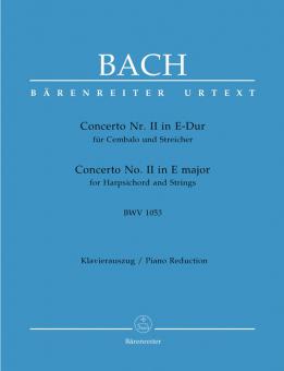 Concerto No. 2 en mi majeur BWV 1053 Standard