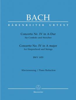 Concerto No. 4 en la majeur BWV 1055 Standard