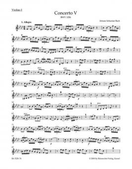Concerto No. 5 en fa mineur BWV 1056 