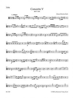 Concerto No. 5 en fa mineur BWV 1056 
