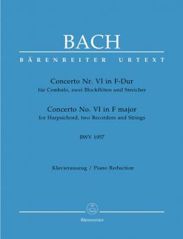 Concerto No. 6 en fa majeur BWV 1057 