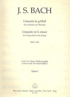 Concerto en sol mineur BWV 1058 