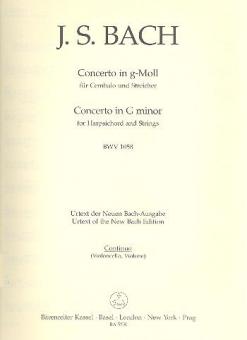 Concerto en sol mineur BWV 1058 