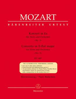 Concerto No. 3 en mi bémol majeur KV 447 Standard