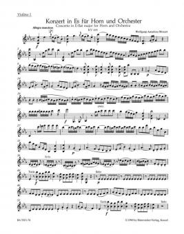 Concerto No. 4 en mi bémol majeur KV 495 
