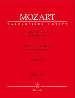 Concerto No. 1 en ré majeur KV 412, 514 (386b) Standard