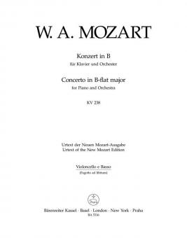 Concerto No. 6 en si bémol majeur KV 238 