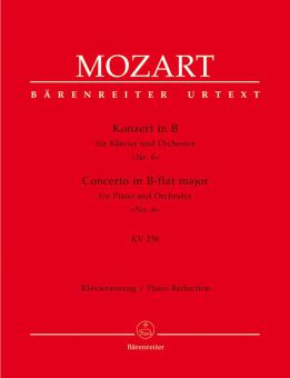 Concerto No. 6 en si bémol majeur KV 238 Standard