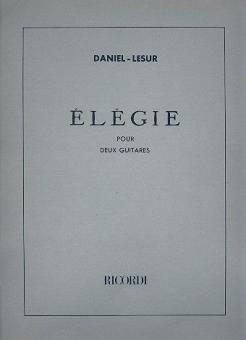Elegie 2 Guitares 