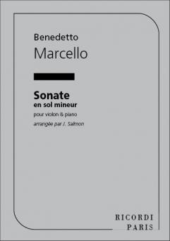 Sonate En Sol Mineur Violon et Piano (Salmon) 