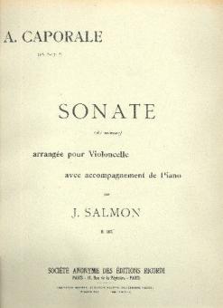 Sonate En Re Mineur 