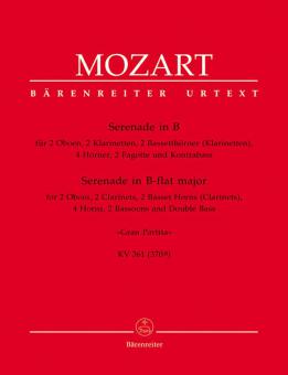 Sérénade en si bémol majeur KV 361a (370a) Standard
