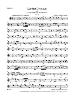 Laudate Dominum KV 339 