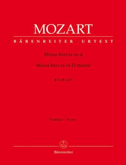 Missa brevis en ré mineur KV 65 (61a) Standard