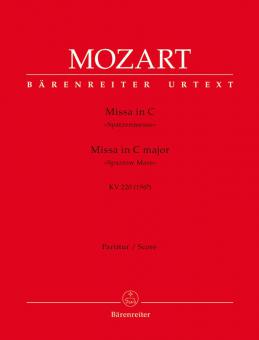 Messe en ut majeur KV 220 (196b) Standard