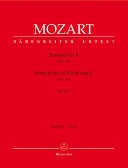 Symphonie No. 33 en si bémol majeur KV 319 Standard