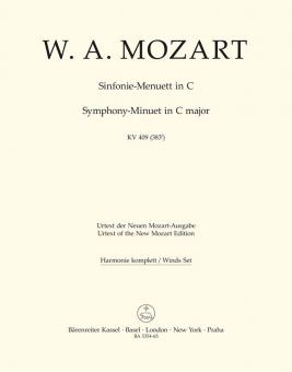 Sinfonie-Menuett C-Dur KV 409 (383f) 