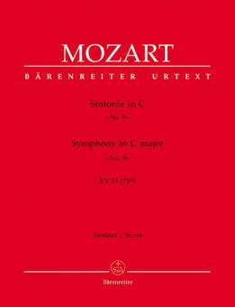 Symphonie No. 9 en ut majeur KV 73 (75a) Standard