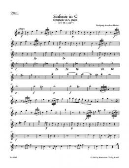 Symphonie en ut majeur KV 96 (111b) 