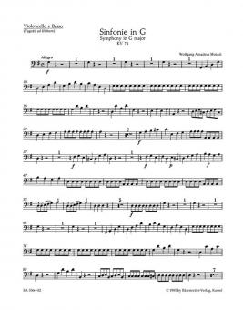 Symphonie No. 10 en sol majeur KV 74 