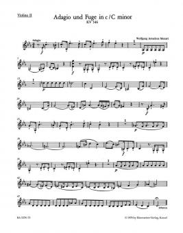 Adagio et fugue en ut mineur KV 546 Standard