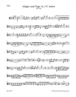 Adagio et fugue en ut mineur KV 546 Standard