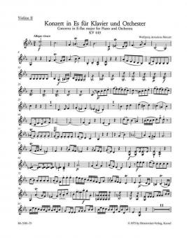 Concerto No. 14 en mi bémol majeur KV 449 