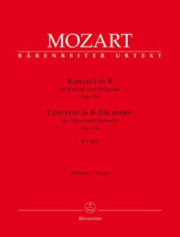 Concerto No. 15 en si bémol majeur KV 450 