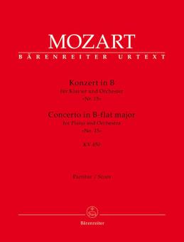 Concerto No. 15 en si bémol majeur KV 450 Standard