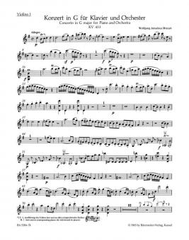 Concerto No. 17 en sol majeur KV 453 