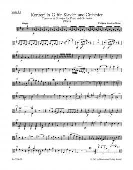 Concerto No. 17 en sol majeur KV 453 