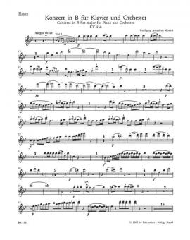 Concerto No. 18 en si bémol majeur KV 456 