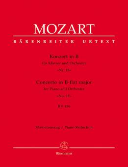 Concerto No. 18 en si bémol majeur KV 456 Standard