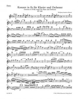 Concerto No. 22 en mi bémol majeur KV 482 