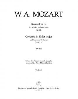 Concerto No. 22 en mi bémol majeur KV 482 