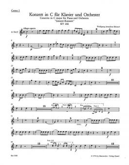 Concerto No. 8 en ut majeur KV 246 