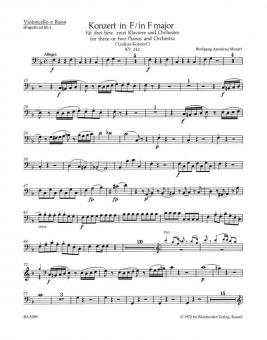 Concerto No. 7 en fa majeur KV 242 