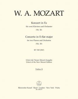 Concerto No. 10 en mi bémol majeur KV 365 (361a) 