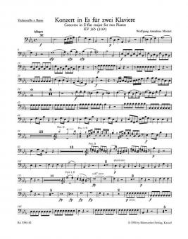 Concerto No. 10 en mi bémol majeur KV 365 (361a) 