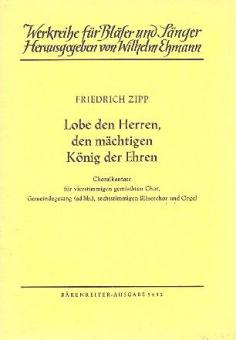 Lobet den Herren, den mächtigen König der Ehren 