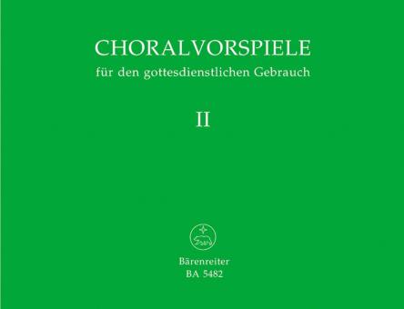 Préludes de chorals pour le culte, vol. II 