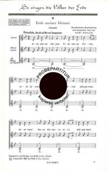 So singen die Völker der Erde 4 