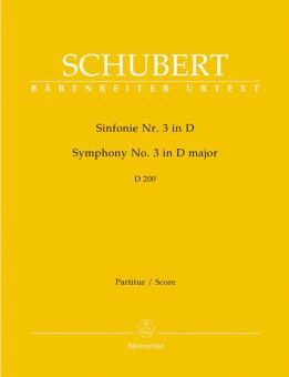 Symphonie No. 3 en ré majeur D 200 