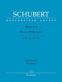 Messe en si bémol majeur op. post. 141 D 324 Standard