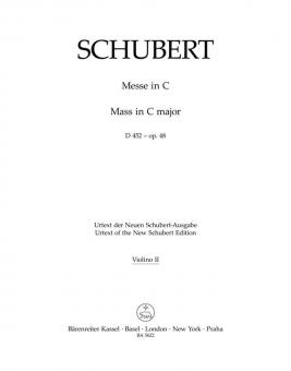 Messe en ut majeur op. 48 D 452 